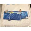 Image 2 : Group of 2 Intex pools - 8ft x 30in & Intex 3.0M rectangular frame set pool