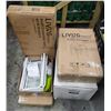 Image 2 : Group of items - Diaper changing table with wheels/ pet ramp/ potty training chair/ shelving rack on