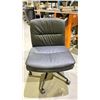 Image 2 : ECCONITURE HOME OFFICE CHAIR- COLOUR BLACK *IN BOX*