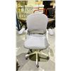 Image 2 : GERTTRONY OFFICE CHAIR- COLOUR WHITE AND GREY *IN BOX*