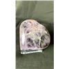 Image 2 : AMETHYST CHEVRON HEART APPROX 3.5" RETAIL $400