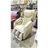 Image 2 : WHITE MASSAGE CHAIR *UNKNOWN WORKING CONDITION*