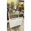 Image 1 : STAINLESS STEEL SINK *DAMAGED*