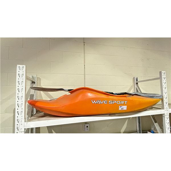 WAVE SPORT KAYAK WITH PADDLE