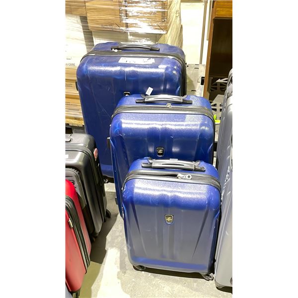 SET OF 3 HARDSHELL ATLANTIC SUITCASES