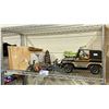 Image 1 : SHELF LOT OF ASSORTED TOYS INCLUDING; TONKA TRUCK, DRAGONS AND MORE