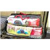 Image 2 : SHELF LOT OF SUITCASE AND TENTS  *UNKNOWN WORKING CONDITION/ MAY BE MISSING PIECES*