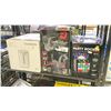 Image 1 : SHELF LOT OF RYDE BICYCLE CENTER MOUNTED CHILD CARRIER, CUCKOOS AND MORE *UNKNOWN WORKING