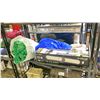 Image 1 : SHELF LOT OF BLANKETS AND ARTIKA CARAT LED VANITY LIGHT  *UNKNOWN WORKING CONDITION/