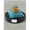Image 2 : Orgonite Pyramid Turquoise. Retail Price $280.00