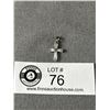 Image 1 : Very Nice Small Sterling & Stone Set Cross/Pendant