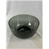 Image 2 : 2 Vintage Swedish Glass Mixing Bowls - Gold & Grey. Approx. 7.5" & 8.5" Diam