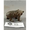 Image 2 : Small Painted Metal Bear. Approx. 3"L