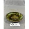 Image 2 : Nice Bronze Danish Sailing Ship Plate. Approx. 6.75" Diam
