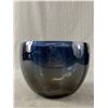 Image 1 : Gorgeous Blue Brown Ombre Crystal Bowl