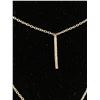 Image 2 : Lovely Sterling Silver Tassel Necklace Marked Gorjanno