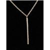 Image 3 : Lovely Sterling Silver Tassel Necklace Marked Gorjanno