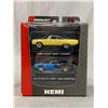 Image 1 : 2 Car Hemi Die Cast. Mint in Box Set by Green Light