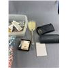Image 3 : Vintage Lot of Costume Jewelry, Hairbrush etc