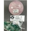 Image 4 : Nice Green Flourtie ( Retails $380) and A Rose Quarts Sphere ( Retails $380)