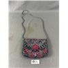 Image 1 : Beautiful Vintage Multicoloured Beaded Purse with Intricate Design. Very Clean. In Very Good Shape
