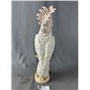 Image 3 : A Vintage Royal Dux Porcelain Cockatoo Small Crack in Base on the Back