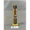 Image 1 : A Vintage West Coast Native 8" Tall Carved Totem Pole