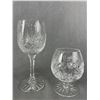 Image 2 : A Very Nice Crystal Decanter + 8 Crystal Glasses