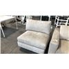 Image 2 : BEIGE REID SINGLE SEATER 4" TUBULAR LEG CRYPTON ROBUST SOFA D36" X W34" X H34"