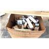 Image 1 : BOX OF ASSORTED DESIGN WITHIN REACH PRODUCTS INCLUDES MARBLE LED LAMP WITHOUT TOP,