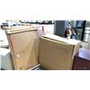 Image 2 : MONTECITO DINING TABLE TOP (MISSING BASE), SHELVING PARTS AND A MEDINA HA BASE *IN BOX*