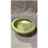 Image 1 : CRACKLE GLAZED PETAL RIM BRUSH WASHER
