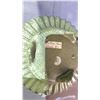 Image 3 : CRACKLE GLAZED PETAL RIM BRUSH WASHER