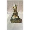 Image 2 : MAGNIFICENT ANTIQUE IMPERIAL MOTTLES GREEN JADE LION STAMP