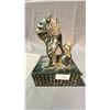 Image 3 : MAGNIFICENT ANTIQUE IMPERIAL MOTTLES GREEN JADE LION STAMP