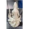 Image 2 : BLANC DE CHINE SEATED FIGURE OF GUANLIN