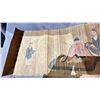 Image 3 : SCROLL OF MUSICIANS IN LACQUERED BOX