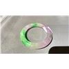 Image 2 : LAVENDER & GREEN JADEITE BANGLE