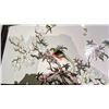Image 2 : FAMILLE VERTE FRAMED BIRD GARDEN TILE