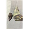 Image 2 : SINO TIBETAN CEREMONIAL HORN ORNAMENTS