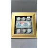 Image 1 : FRAMED ORIENTAL COLLECTOR COINS & NOTES