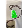 Image 1 : NEPAL GREEN JADEITE BUDDHA PENDANT