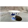 Image 1 : BLUE & WHITE DRAGON STEM CUP