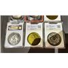 Image 2 : 6 ORIENTAL COINS & TOKENS IN CASE