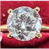 Image 2 : 10K YELLOW GOLD 2G LAB DIAMOND 1.2CT  RING (~SIZE 6.5)