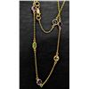 Image 2 : SILVER 4.76G NATURAL COLOR STONE 10CT 18"  HAND CRAFTED NECKLACE
