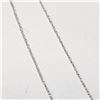 Image 2 : 10K WHITE GOLD 0.33G 16"  NECKLACE