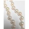 Image 2 : SILVER NATURAL CULTURED PEARL 6.5-7MM 17"   NECKLACE