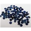 Image 1 : BLUE SAPPHIRE 1.8MM 2.5CT TOTAL
