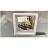 Image 1 : 4 DARK MOTTLED DZI BEADS IN CASE